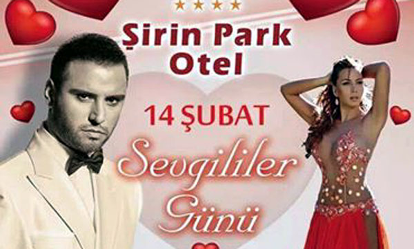 Alişan ve Asena Sevgililer Günü'nde Adana Şirin Park Otel'de