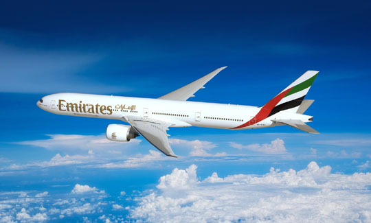 Emirates, dünya çapında