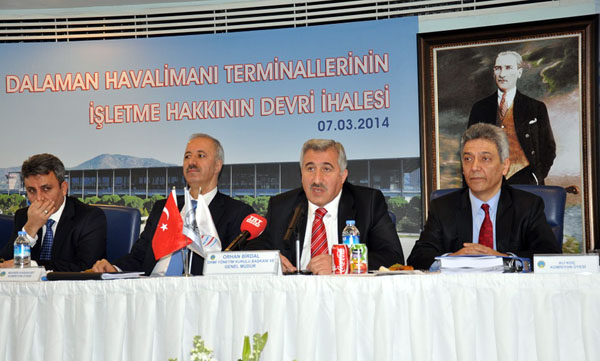Dalaman Havalimanı işletme hakkının devri ihalesi yapıldı