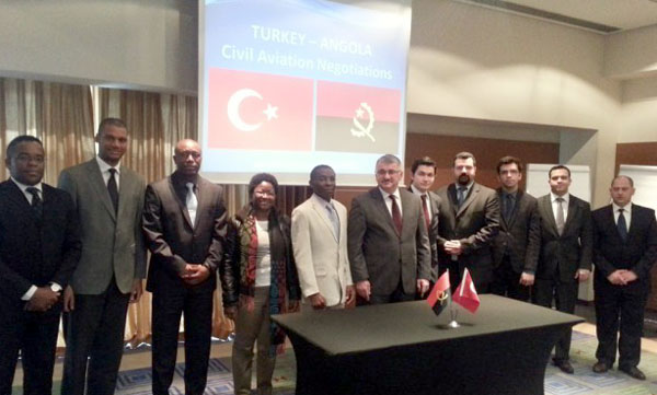 Türkiye ile Angola arasında ikili havacılık anlaşması imzalandı