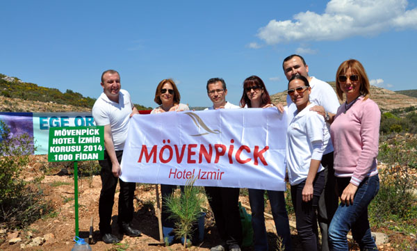 Mövenpick Hotel Izmir beşinci korusunu oluşturdu