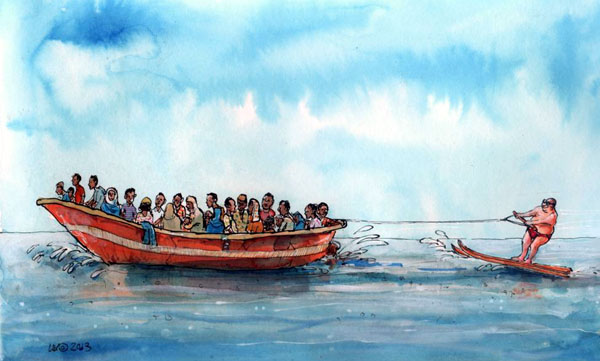 Turizm Karikatürleri Yarışması dödülleri sahiplerine verildi