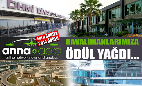 Havalimanlarımıza ödül yağdı