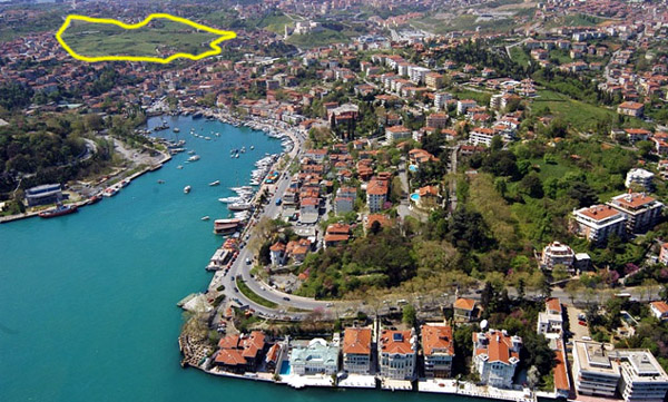 Sarıyer'deki Turizm imarlı arazinin sahibi Emlak Konut GYO