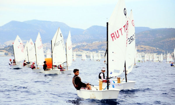 2. Bodrum International Optimist Regatta başladı