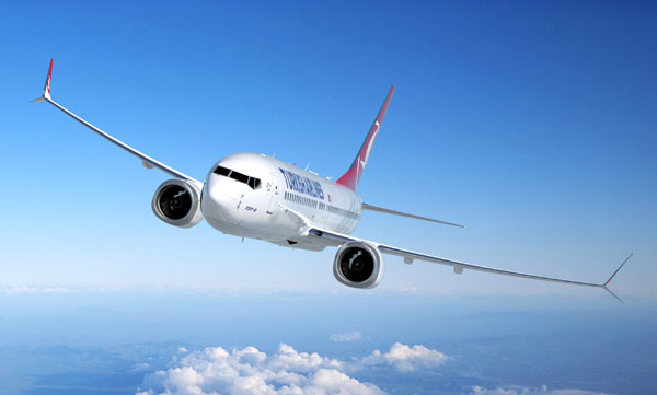 Boeing ve THY 15 adet yeni 737 MAX 8 siparişini kesinleştirdi