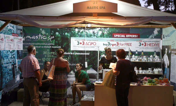 Sakız Adası'nda Mastic Festivali ilgi gördü