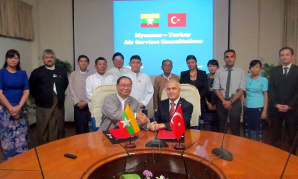 Türkiye uçuş ağına Myanmar'ı da ekledi