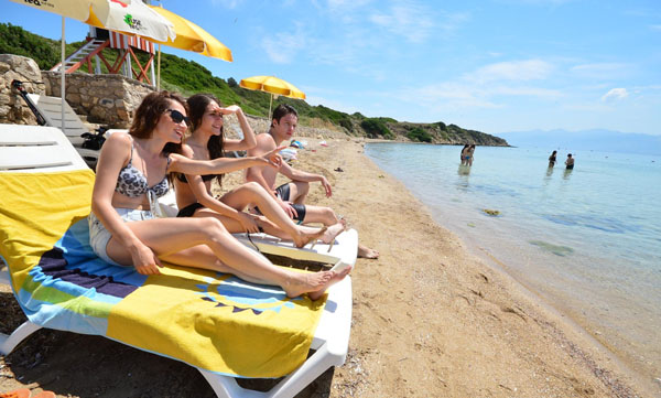 Yassıcaada'da tatil sezonu kapandı