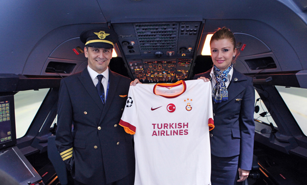 THY, Galatasaray'ın Şampiyonlar Ligi forma sponsoru oldu