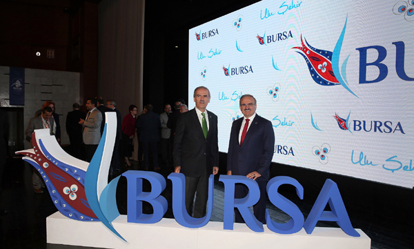Bursa'nın şehir logosu tanıtıldı