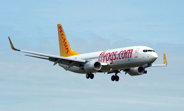 Pegasus'un Şarm El-Şeyh ve Hurgada seferleri başladı