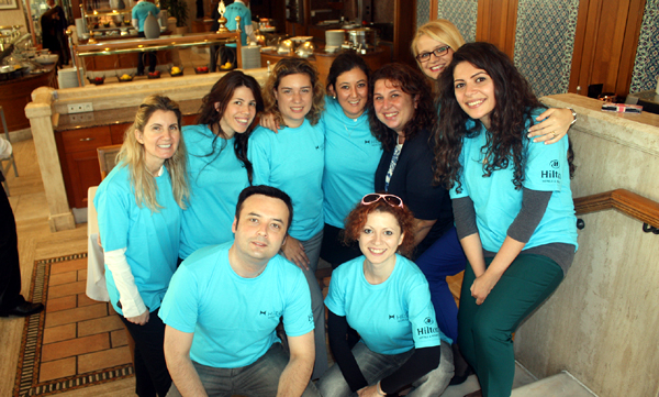 Hilton Worldwide çalışanları 5 bin kişinin hayatında fark yarattı