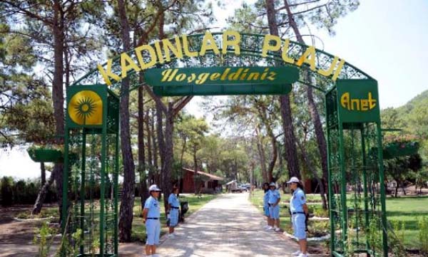 Kadınlar Plajı'ndan kışa merhaba