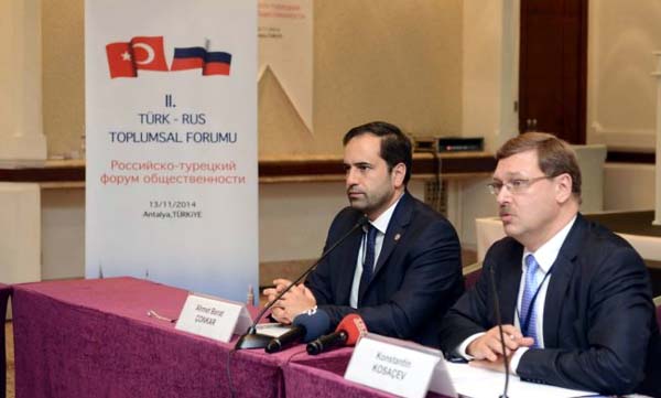 2015-2016 yılları Türkiye ve Rusya'da turizm yılı olmalı