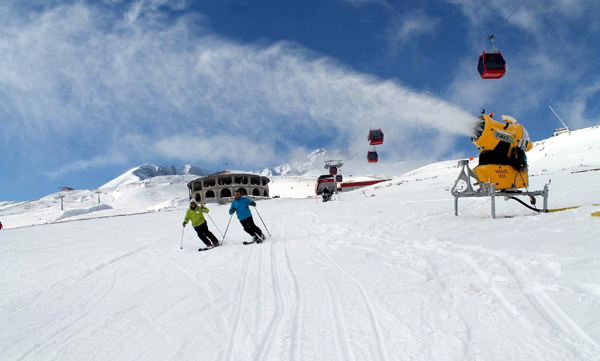 Erciyes'te kış turizm sezonu açıldı