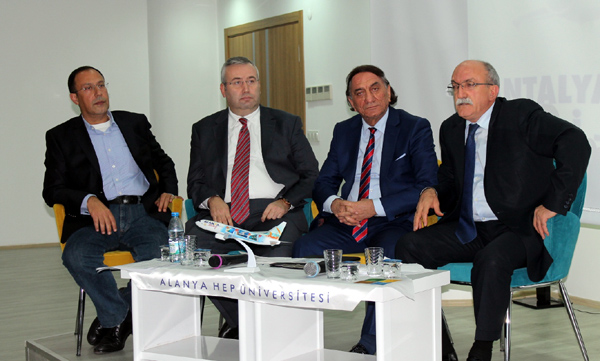 Havacılık sektörü Alanya'da konuşuldu