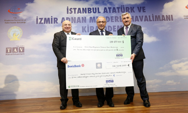 TAV, DHMİ'ye 174 milyon dolar kira ödedi