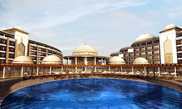 12 kral daireli termal otel