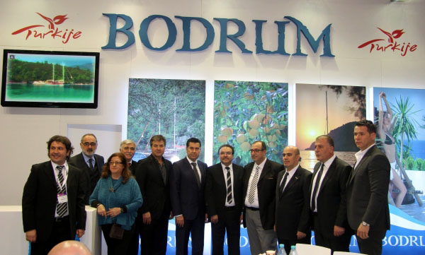 Utrecth Fuarı'nda Bodrum standına tur operatörlerinden ilgi