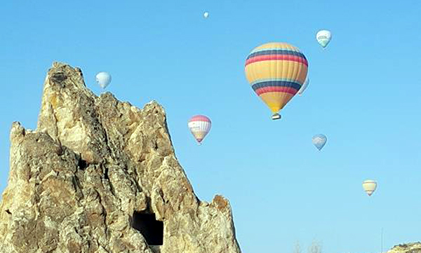 Kapadokya turizminde, eksen kayması