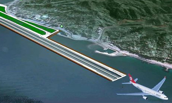 Türkiye'nin ikinci denize dolgu havalimanı Rize'de kurulacak