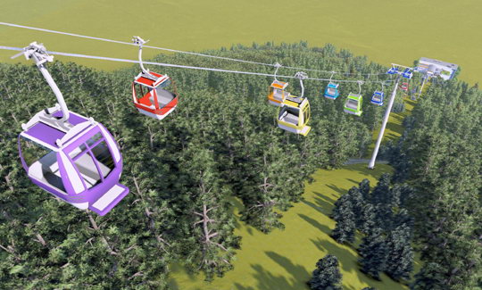 Turizm kentlerine teleferik geliyor