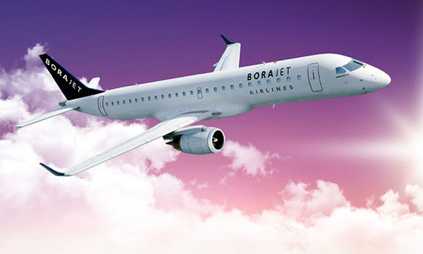 BoraJet Embraer 190 Tipi uçak sayısını 7'ye çıkarttı
