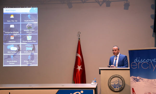 Erciyes Kayak Merkezi artık Cepte