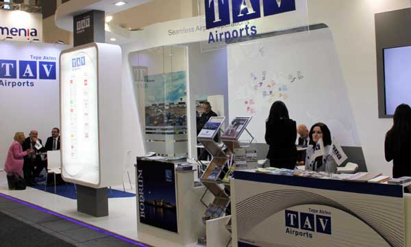 TAV, Berlin'de İzmir, Gazipaşa ve Bodrum'u tanıtıyor
