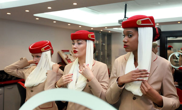 Emirates, kabin ekibi eğitimi rekoru kırdı
