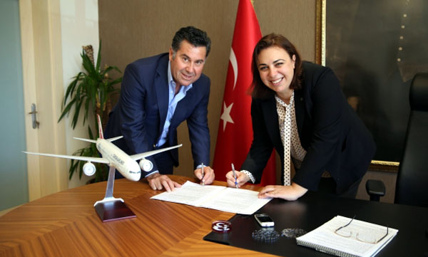 Bodrum'dan cenaze hizmeti için THY ile imzalar atıldı
