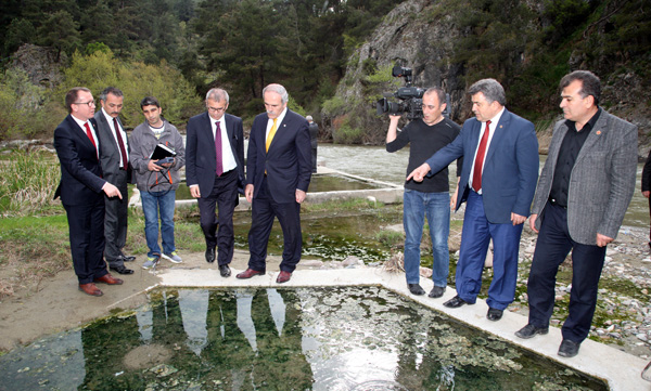 Dağ bölgesine termal tesis