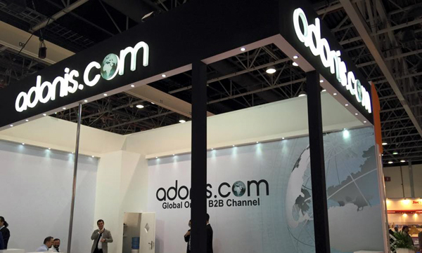 Adonis.com Dubai ATM 2015 Fuarında dünya devleri arasında