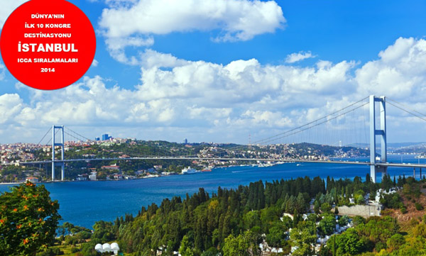 İstanbul, dünya kongre tercihlerinde ilk 10'da yerini aldı!