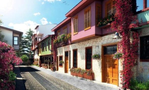 Kaleiçi evleri turist ağırlamaya hazırlanıyor