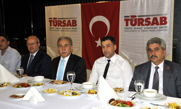 TÜRSAB BYK Başkanı Şirin'den vali Büyük ve turizmcilere iftar