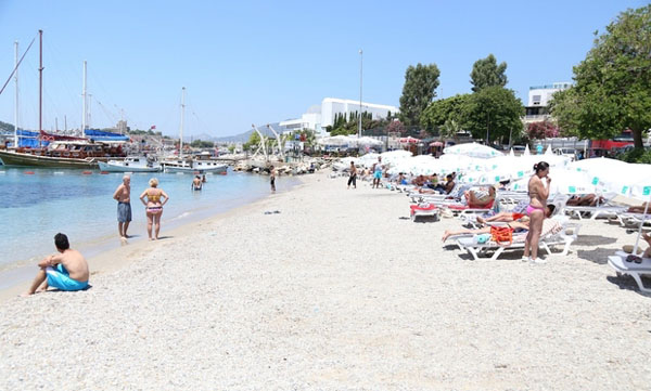 Bodrum'da Halk Plajları hazır