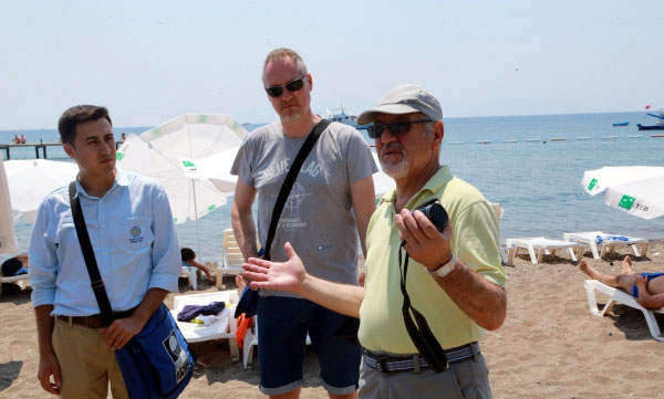 Türkiye'nin en fazla mavi bayraklı halk plajları Bodrum'da