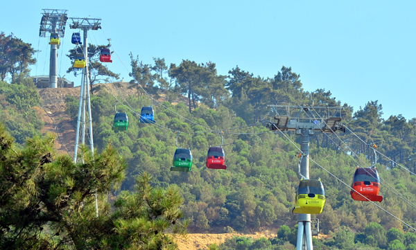 İzmir'in teleferiği 15,5 milyon liraya yenilendi