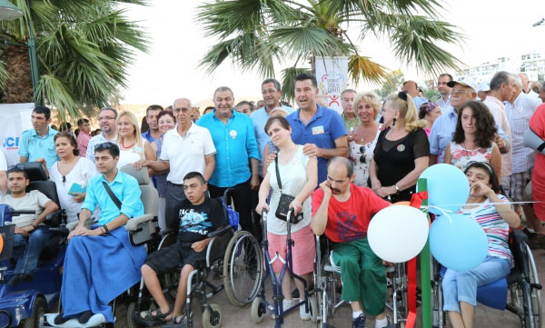 Bodrum'un ''Özgür Plajı'' açıldı