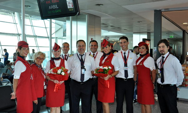 Atlasglobal'in Erbil uçuşları yeniden başladı!