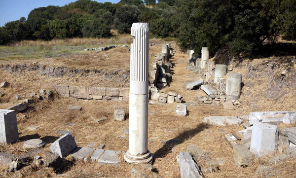 Turistler artık Kyme Antik Kenti'ne daha kolay ulaşacak
