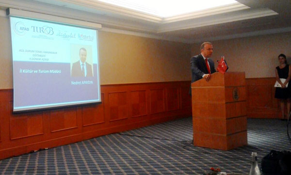 Turizm Çalışanlarına Deprem Eğitimi