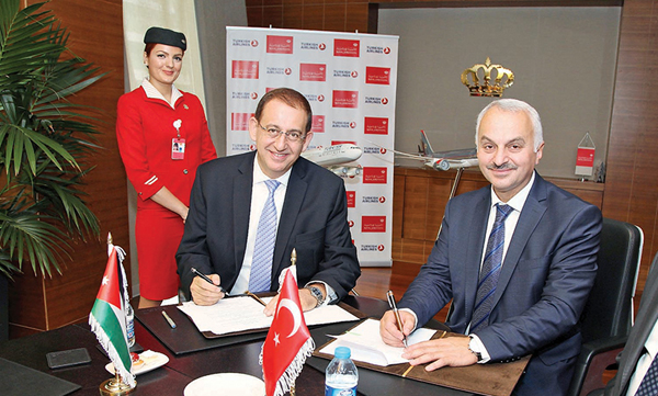THY ve RJ Havayolları kod paylaşımı anlaşmasına imza attı