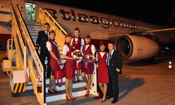 Atlasglobal, Kharkiv ve Zaporijya'ya İlk Uçuşlarını yaptı