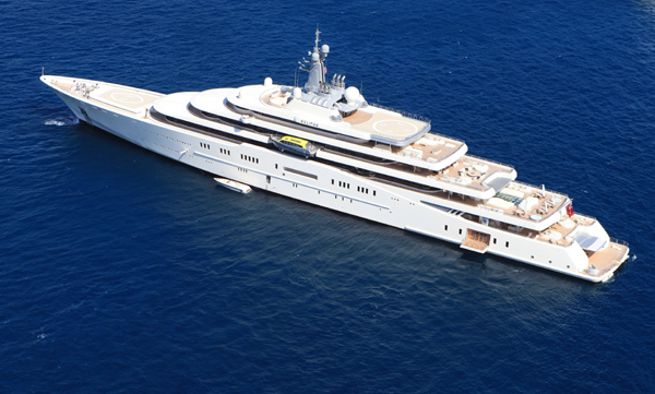 Mega Yat Eclipse, Palmarina Bodrum'da