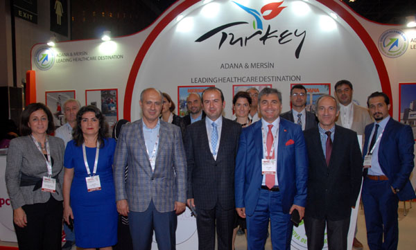 Dubai'deki Sağlık Turizmi Fuarı'nda Çukurova Rüzgarı Esti