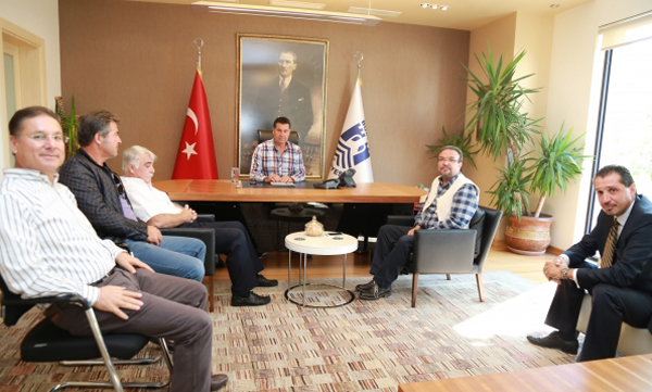 Otelcilerden Başkan Kocadon'a Ziyaret