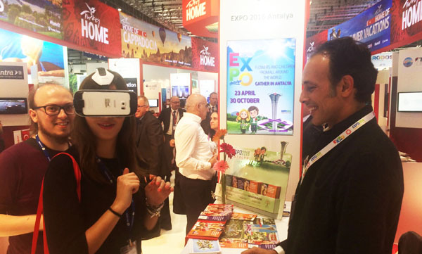 EXPO 2016, WTM Londra Fuarı'nda